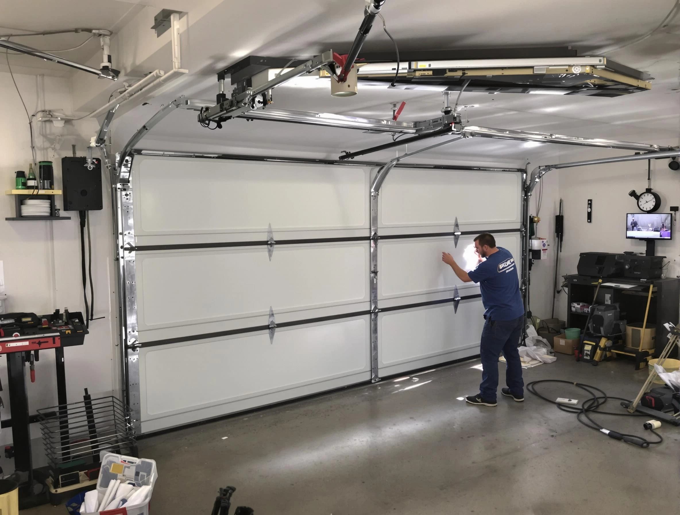 Professional garage door repair service by Del City Garage Door Repair in Del City
