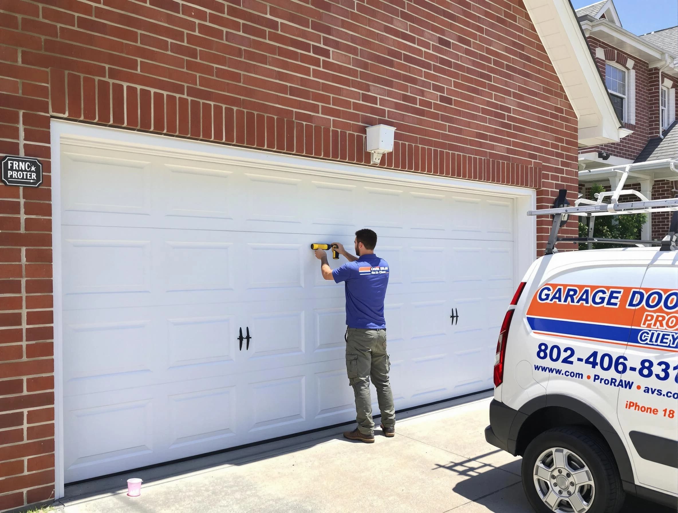 Local garage door repair service by Del City Garage Door Repair in Del City