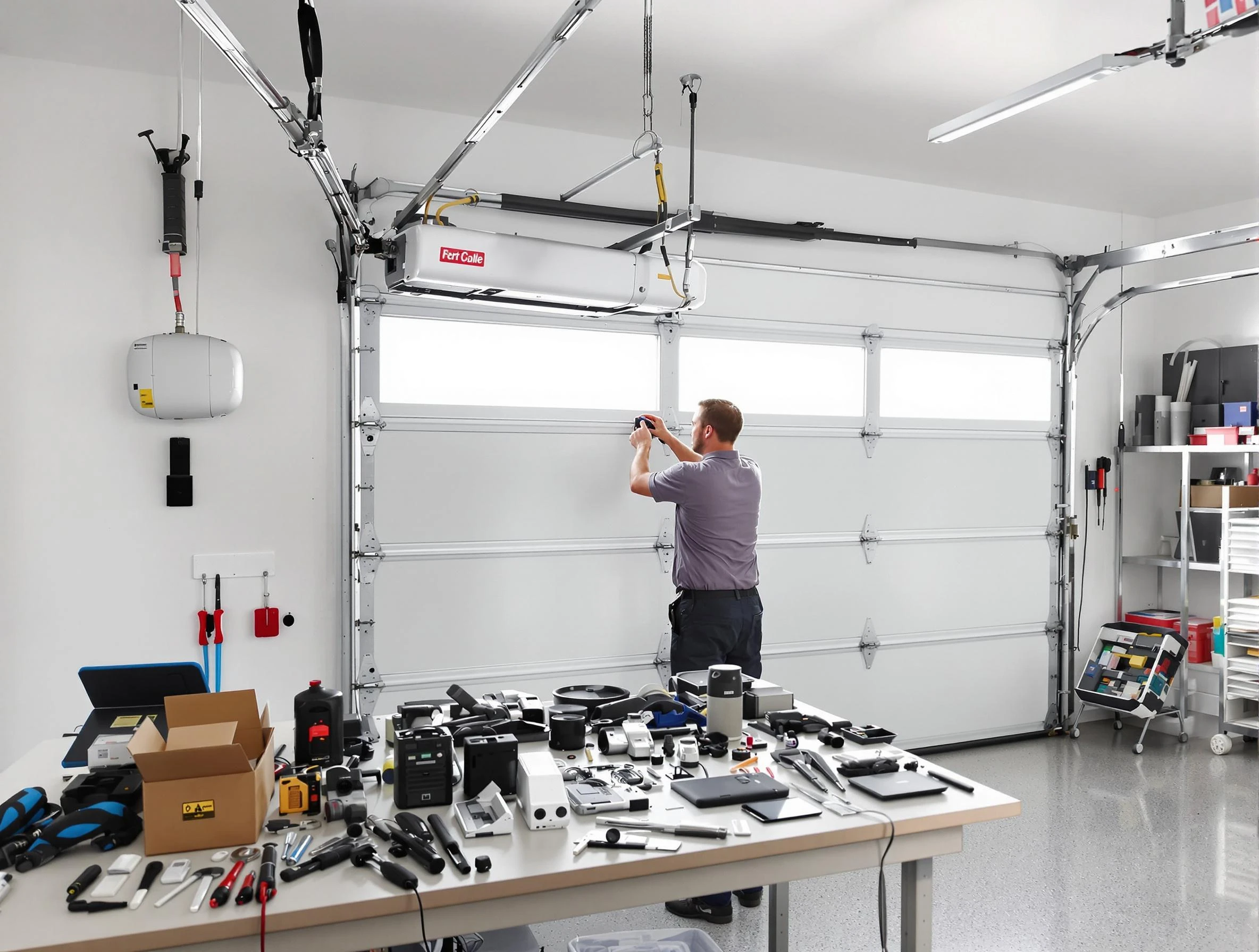 Garage Door Opener Repair in Del City