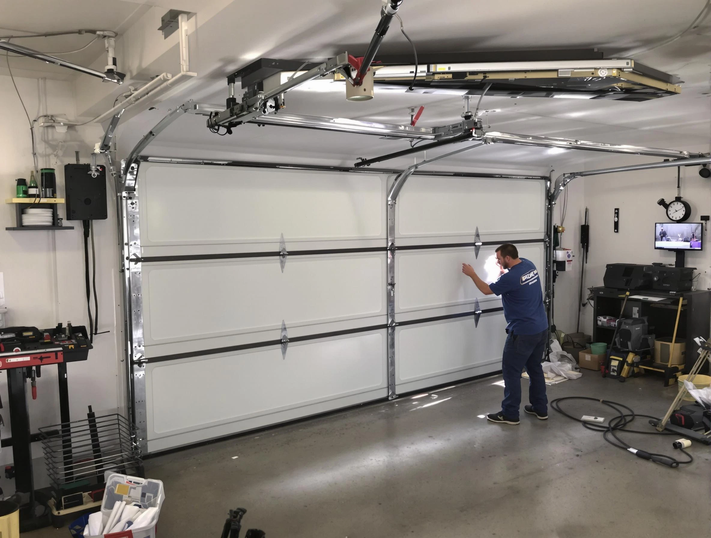 Professional garage door repair service by Del City Garage Door Repair in Del City