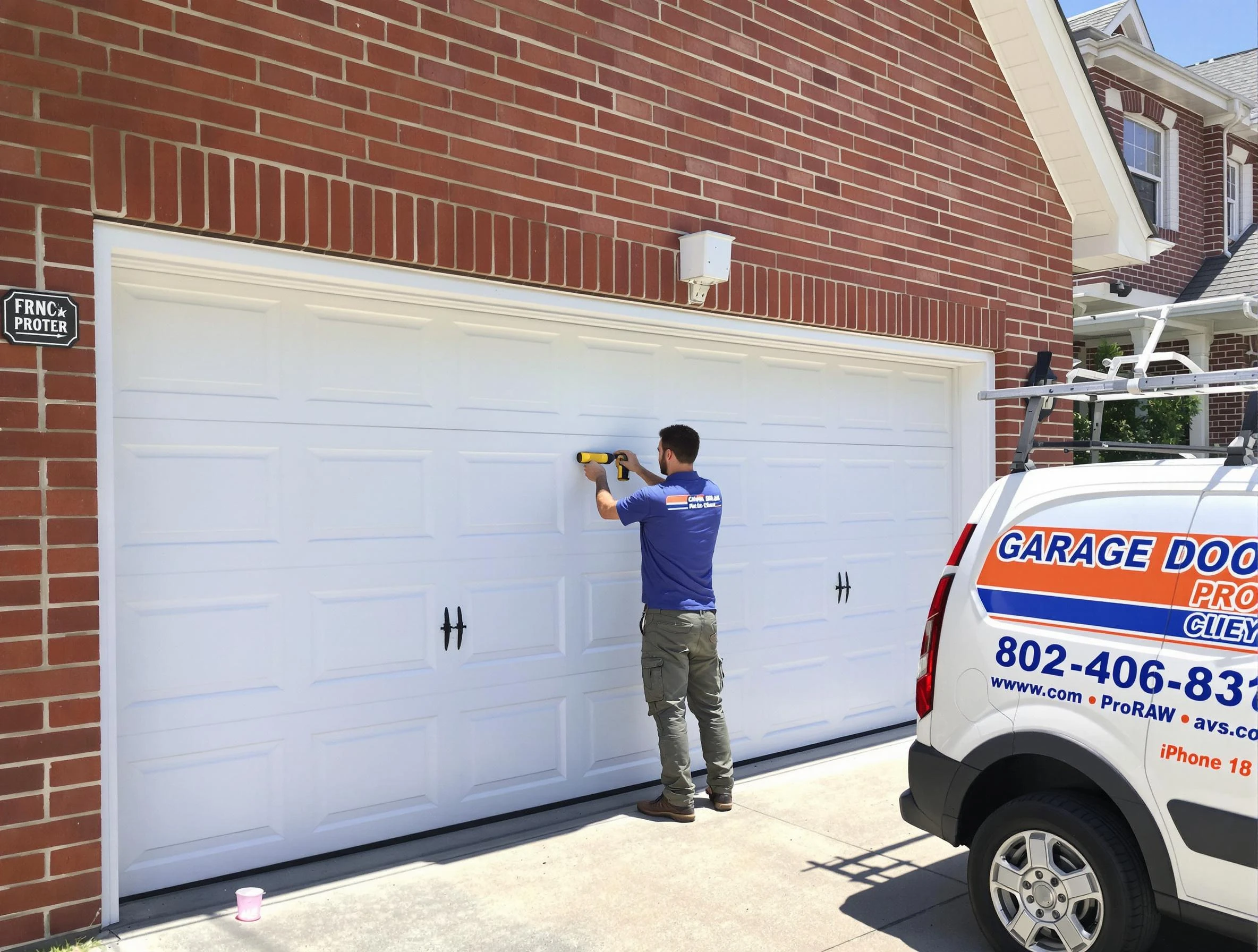 Local garage door repair service by Del City Garage Door Repair in Del City